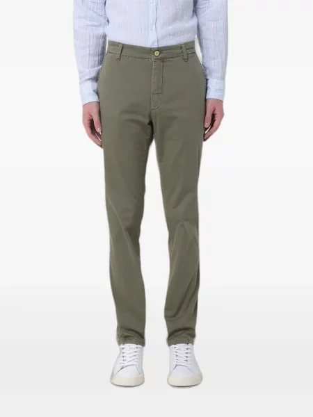 Pantaloni chino Jeckerson stretch verde