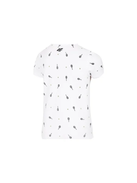 Tricou copii 4f alb
