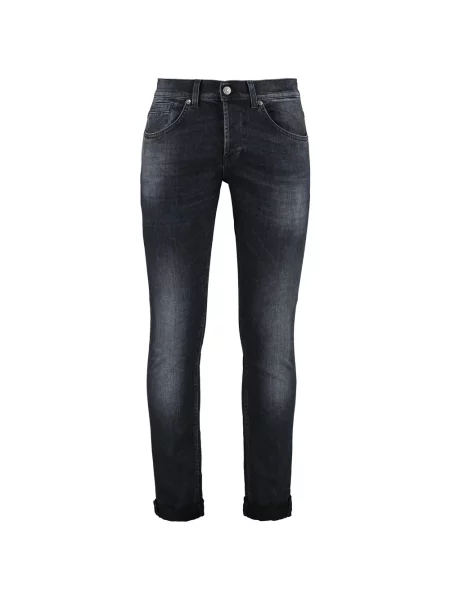 Skinny jeansy skinny Dondup szare