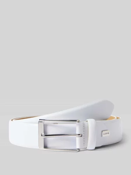 Ze skóry naturalnej Lloyd Men's Belts biały