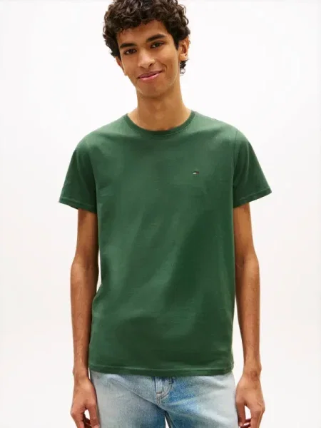 Tommy Jeans Tricou verde