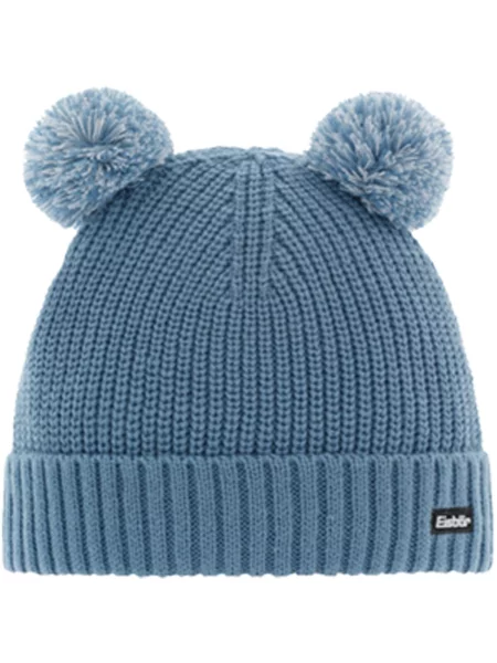 Czapka Eisbar Ponti Pompon MÜ kids błękitna niebieska