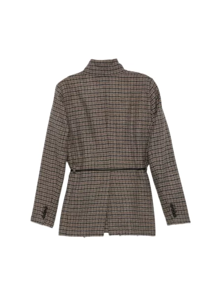 Marynarka Seventy wełniana brązowa