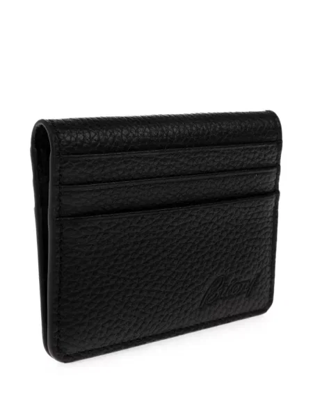 Portofel Brioni din piele negru