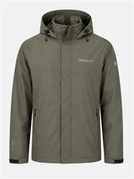 Deproc Outdoorová bunda Outdoorjacke LAVAL Herren Regenjacke Wanderjacke olivová