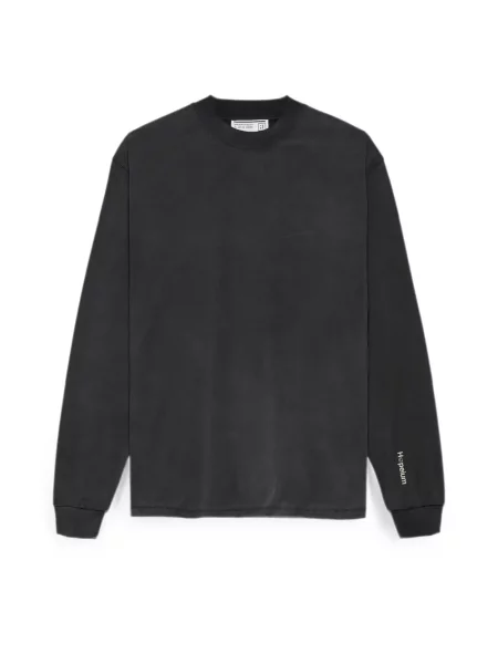 Lung tricou Hopeium cu imagine negru