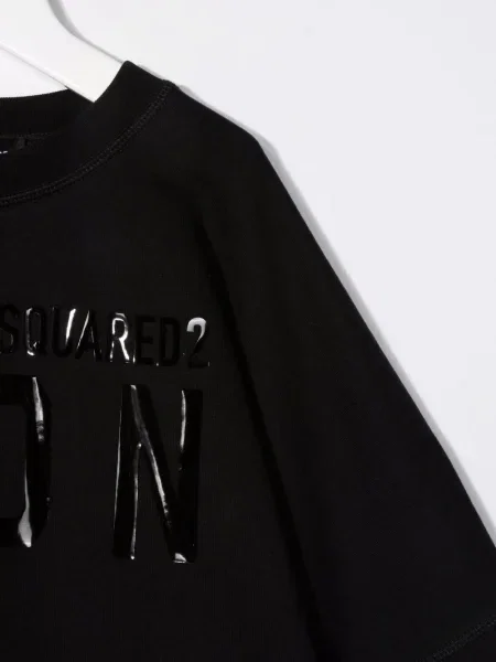 Bluza dziecięca Dsquared2 czarna