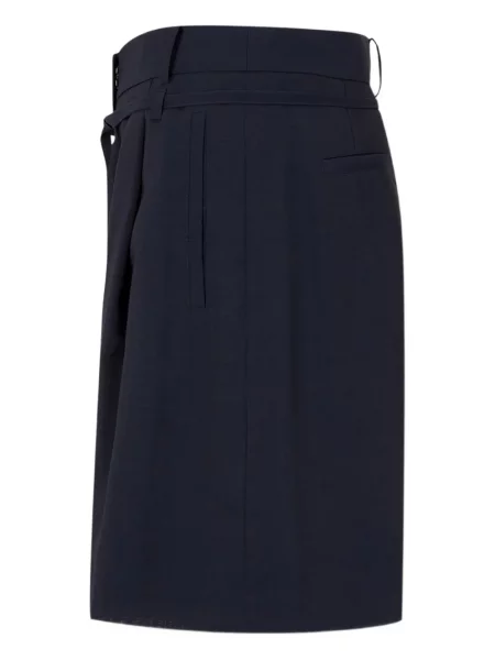 Pantaloni scurți Studio Tomboy plisate albastru