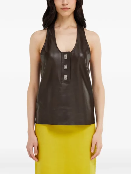 Vestă Ferragamo maro