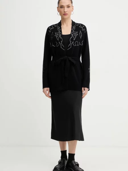 ZADIG&VOLTAIRE kardigan kaszmirowy czarny