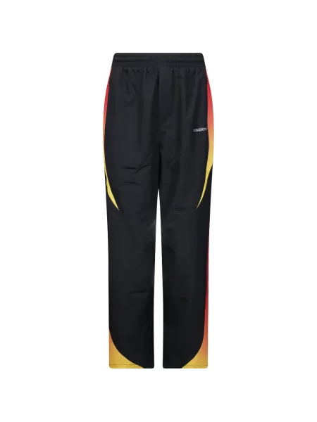 Pantaloni Casablanca cu imagine cu gradient alergare negru