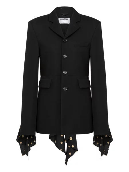 Sacou Moschino cu buline negru