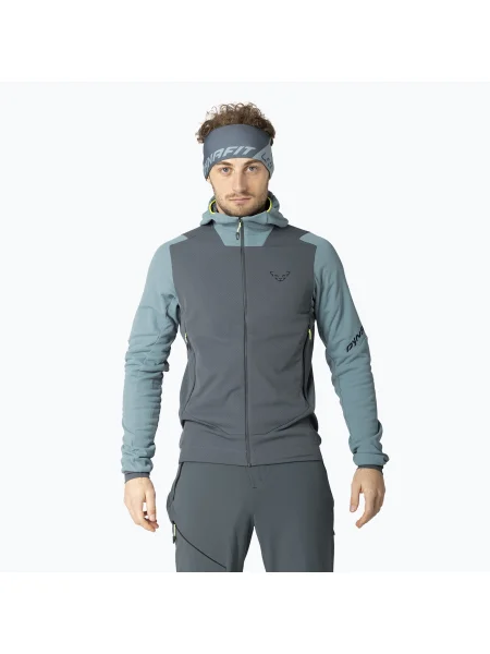 Hanorac DYNAFIT Blacklight Thermal Hooded smoke blue albastru