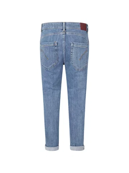 Decupat blugi Dondup albastru