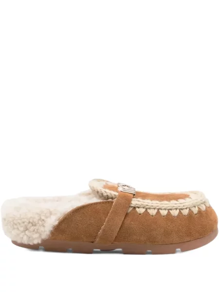 Papuci tip mules Mou maro