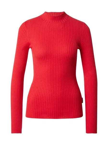 ARMEDANGELS Svetr ALAANI krvavě červená