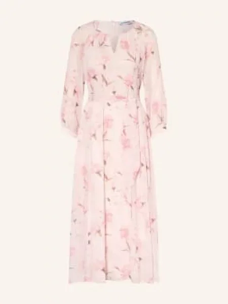 More & More Šaty S Rukávem růžová / světle / olivová červená