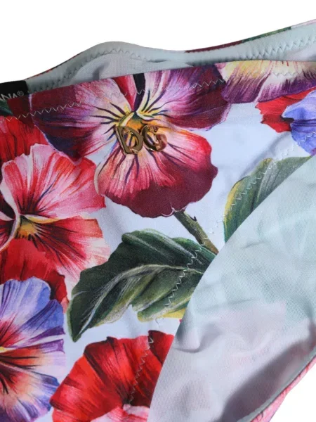 Bikini Dolce & Gabbana alb