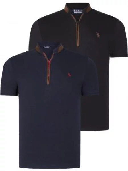 Polo majica Dewberry crna