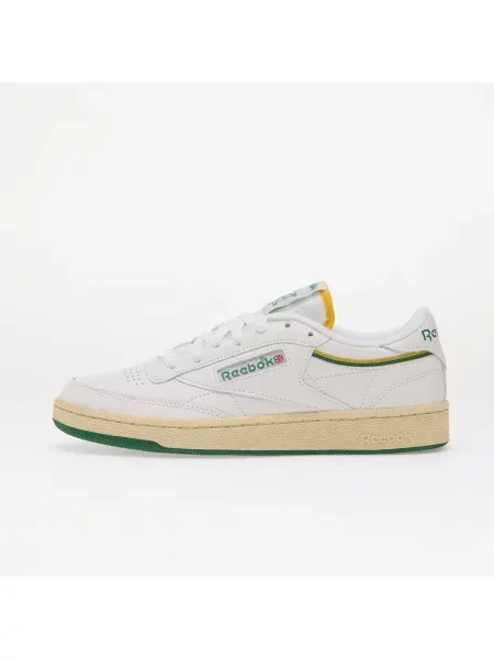 Sneakers Reebok Club C 85 Ftwr White/ Team Green/ Athletic Gold EUR alb