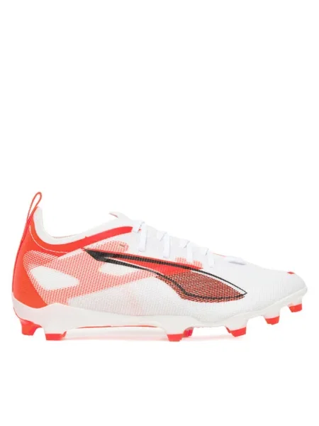 Puma Ghete pentru fotbal Ultra 5 Pro Fg/Ag Jr 01 alb