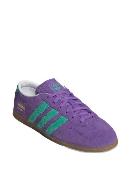 Top Adidas cu dungi violet