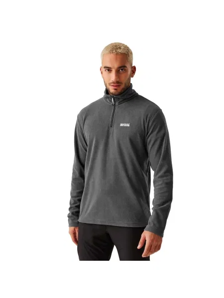 Bluza Polarowa z suwakiem Thompson szara