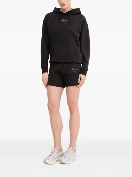 Hanorac cu glugă Puma negru