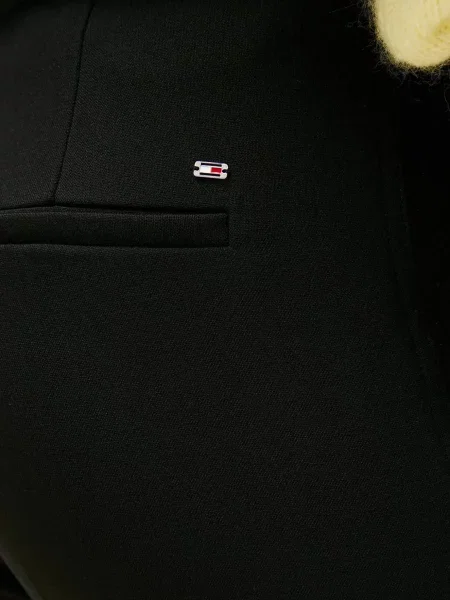 Брюки Tommy Hilfiger клеш черные
