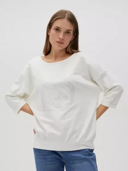 Mikina Moodo biela