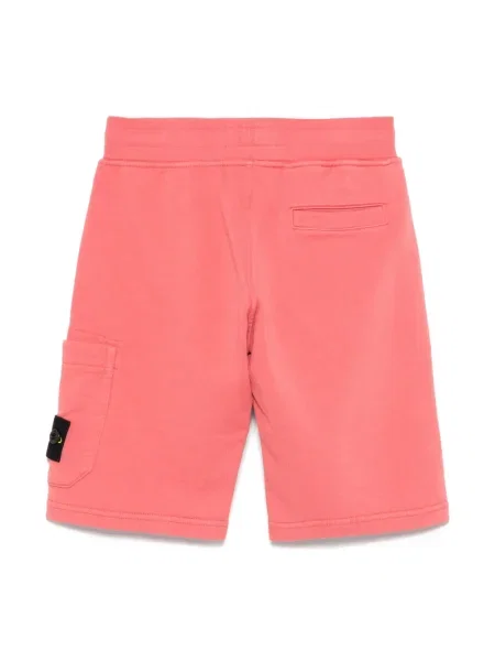 Szorty dziecięce Stone Island różowe