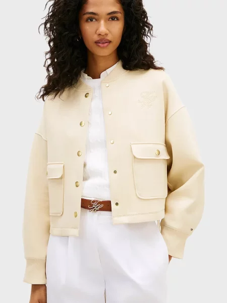 Бомбер Tommy Hilfiger білий