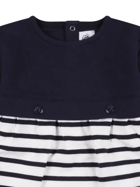 Sukienka dziecięca Petit Bateau niebieska