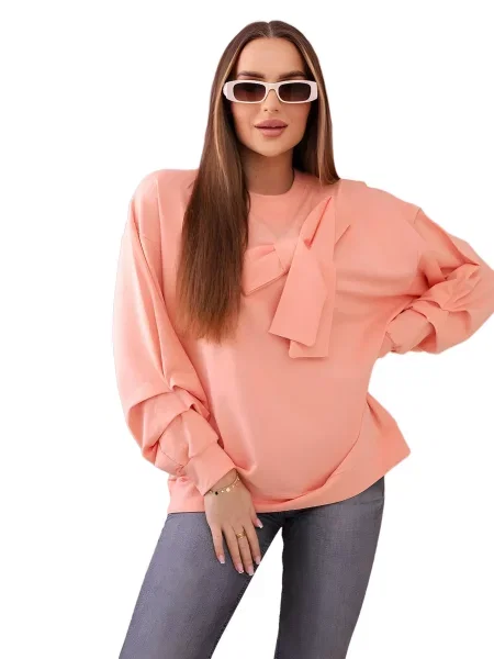 Halenka s meruňkovou mašlí