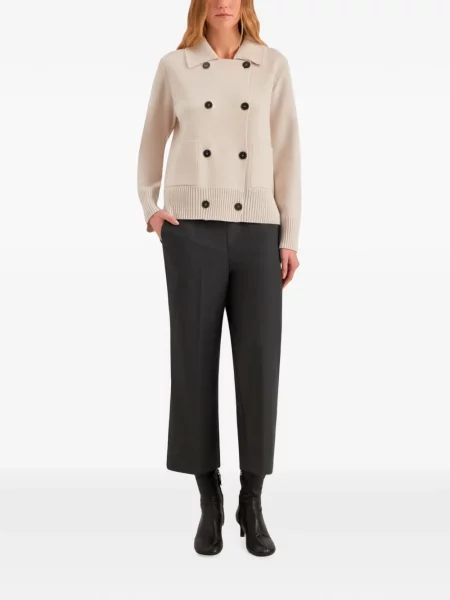 Cardigan Alpha Studio tricotate cu două rânduri de nasturi