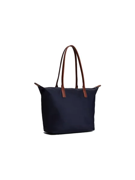 Kabelka Tommy Hilfiger modrá