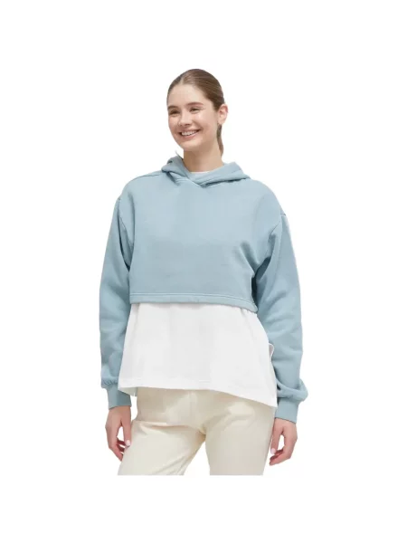 Decupat top Reebok albastru