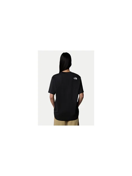 The North Face Póló Simple Dome Oversize fekete