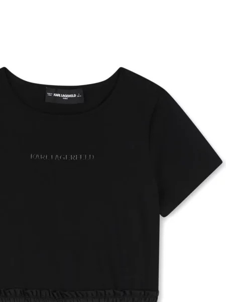 Sukienka dziecięca Karl Lagerfeld czarna