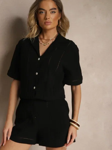 Pantaloni scurți Galessira negri