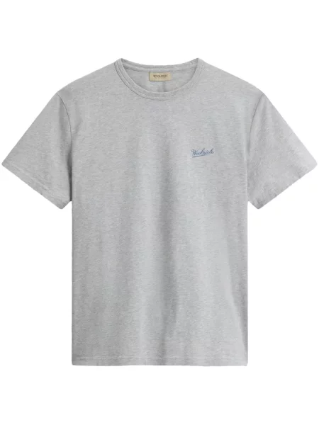 Tricou Woolrich cu autograf gri
