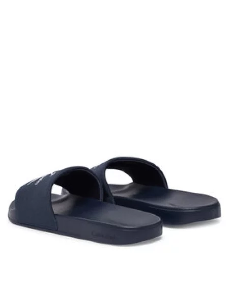 Calvin Klein Jeans Natikače s ESS mornarsko / bijela plava