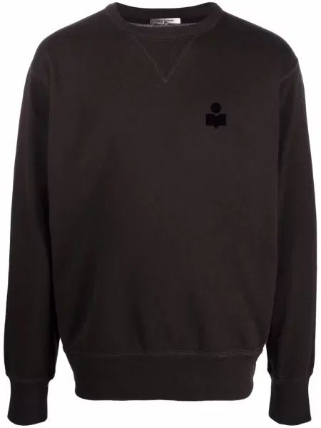 Svetr Isabel Marant s kulatým výstřihem zelený