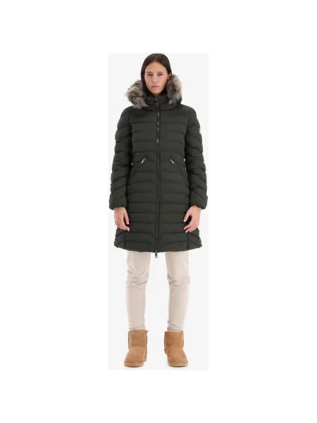 Kurtka Superdry Fuji Faux Fur Ciemny XS zielony
