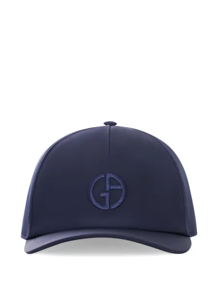 Șapcă Giorgio Armani cu broderie albastru