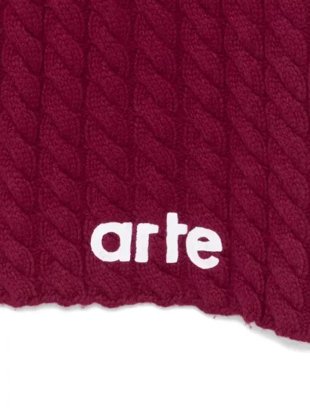 Fular Arte Antwerp tricotate roșu