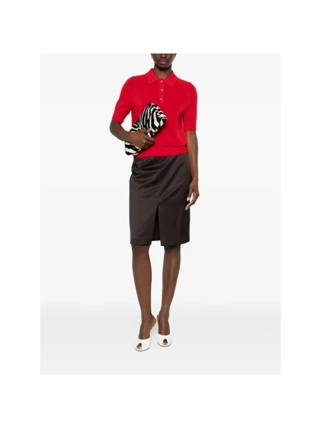 Top Victoria Beckham czerwony