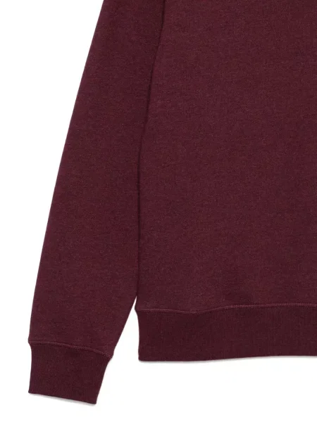 Hanorac crewneck Superdry cu decolteu rotund roșu