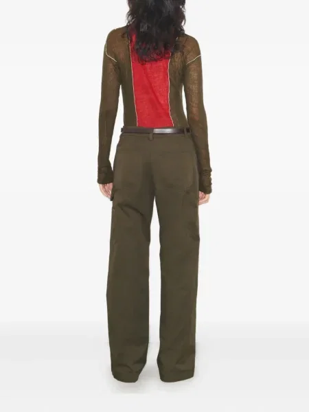 Polo Tory Burch wełniane zielone