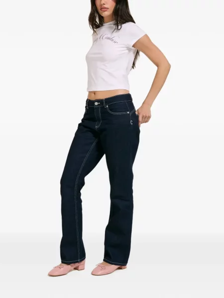 Tricou Juicy Couture cu imagine alb